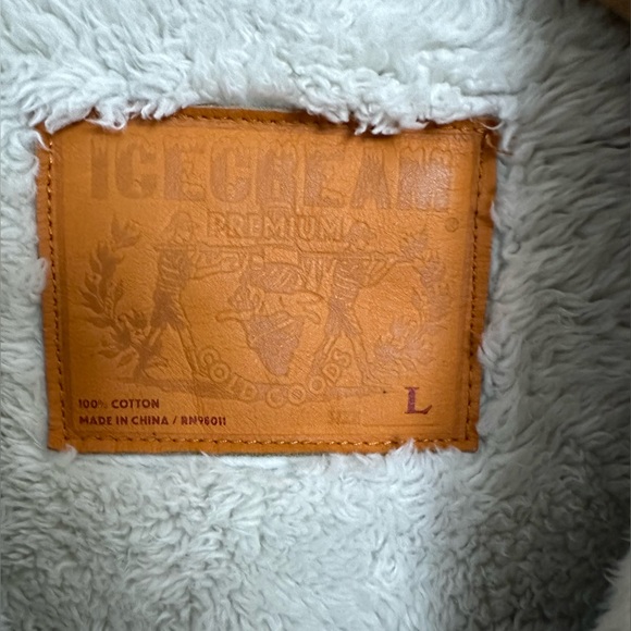 ICECREAM RUNNING DOG CLASSIC DENIM JACKET BBC ICE CREAM - Picture 4 of 6